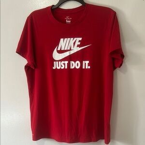 Nike Red Short Sleeve Tee